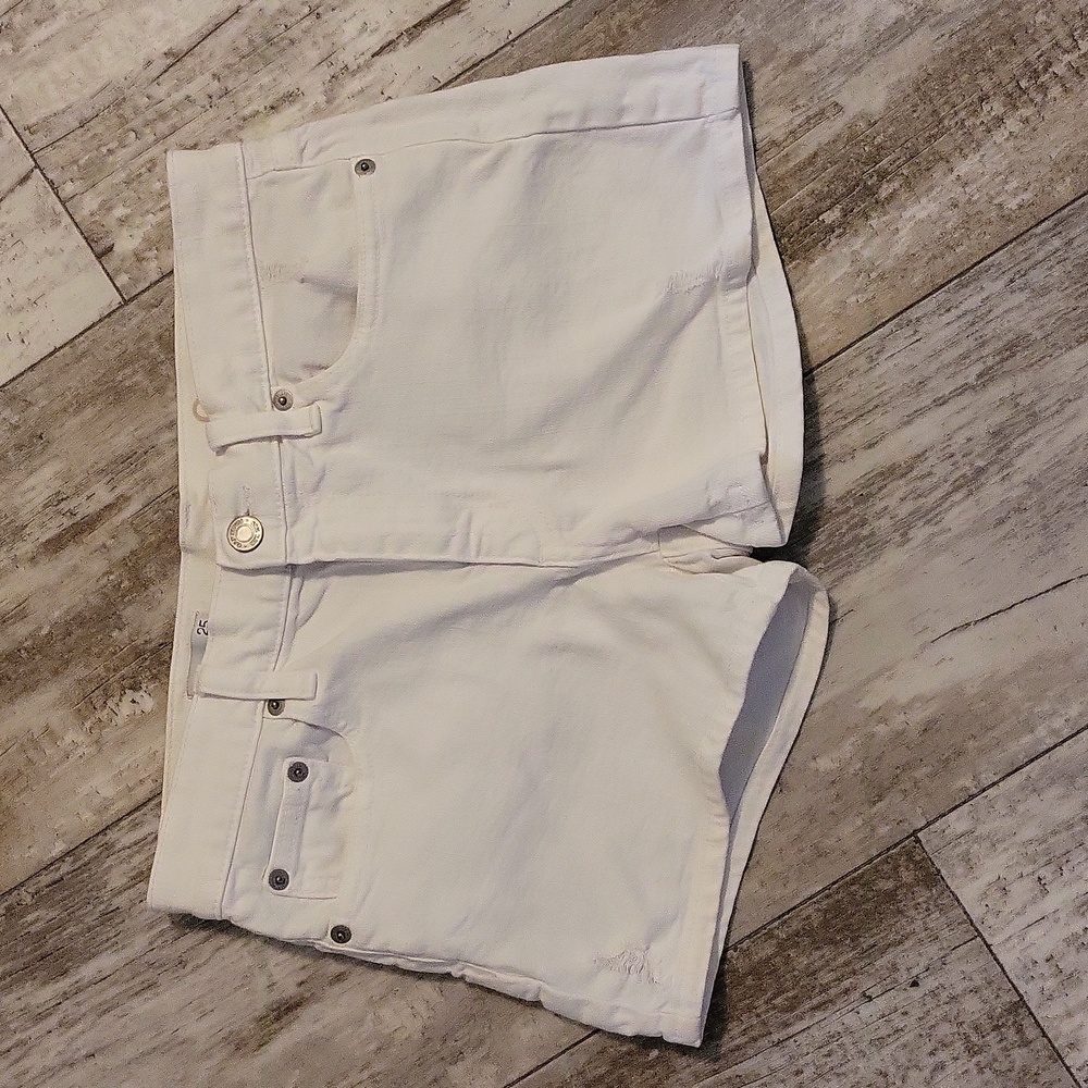 Gap Slim Shorts with Some Distressing